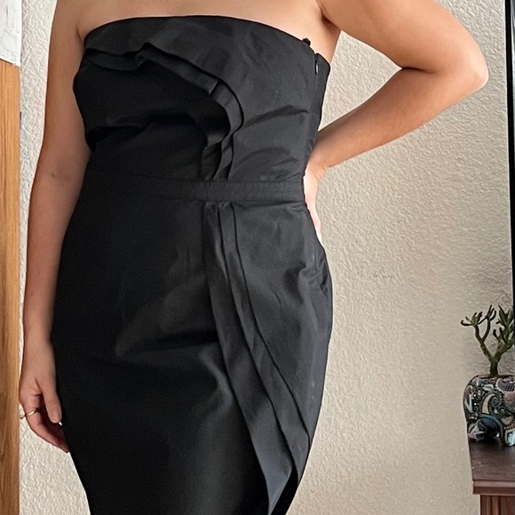 Ann Taylor LOFT black sleeveless dress size 14 - Picture 2 of 7